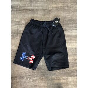 Under Armour Men's Shorts, UA Freedom Rival Big Flag Shorts, Small, NWT